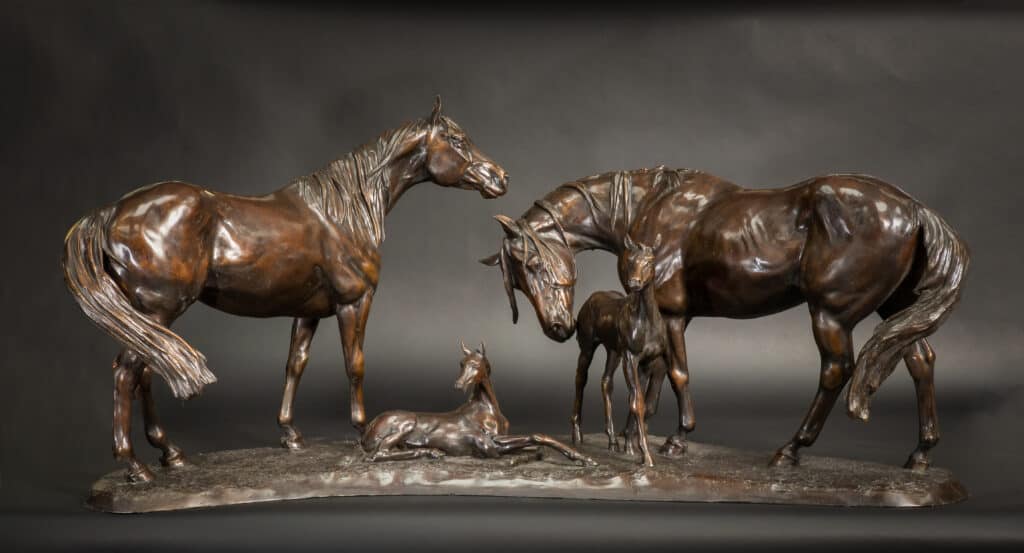 bronze animal sculpture commissions