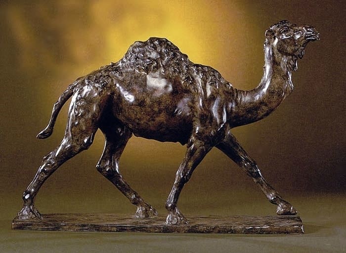 Bronze Camel Sculpture