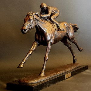 Bronze Frankel Sculpture