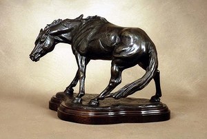 Bronze Mustang Sculpture